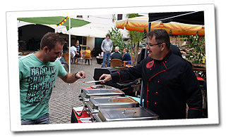 Grill Show der BBQ - Steffen lässt probieren